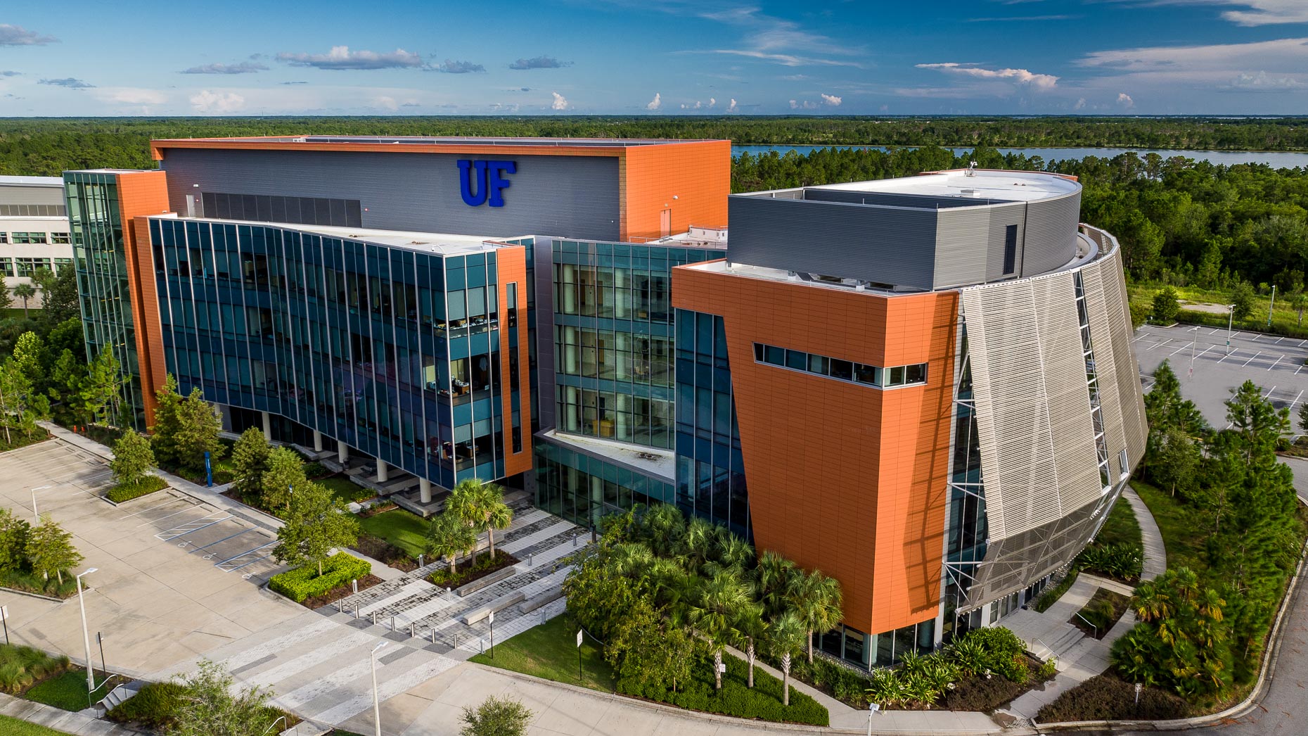 Aerial University of Florida Campus  - Mark Borosch Photography - Orlando, FL