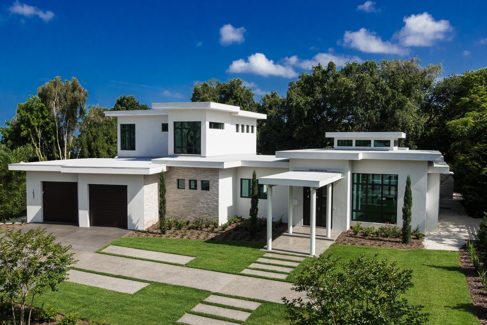 Aerial Custom Home - Mark Borosch Photography - Sarasota, FL