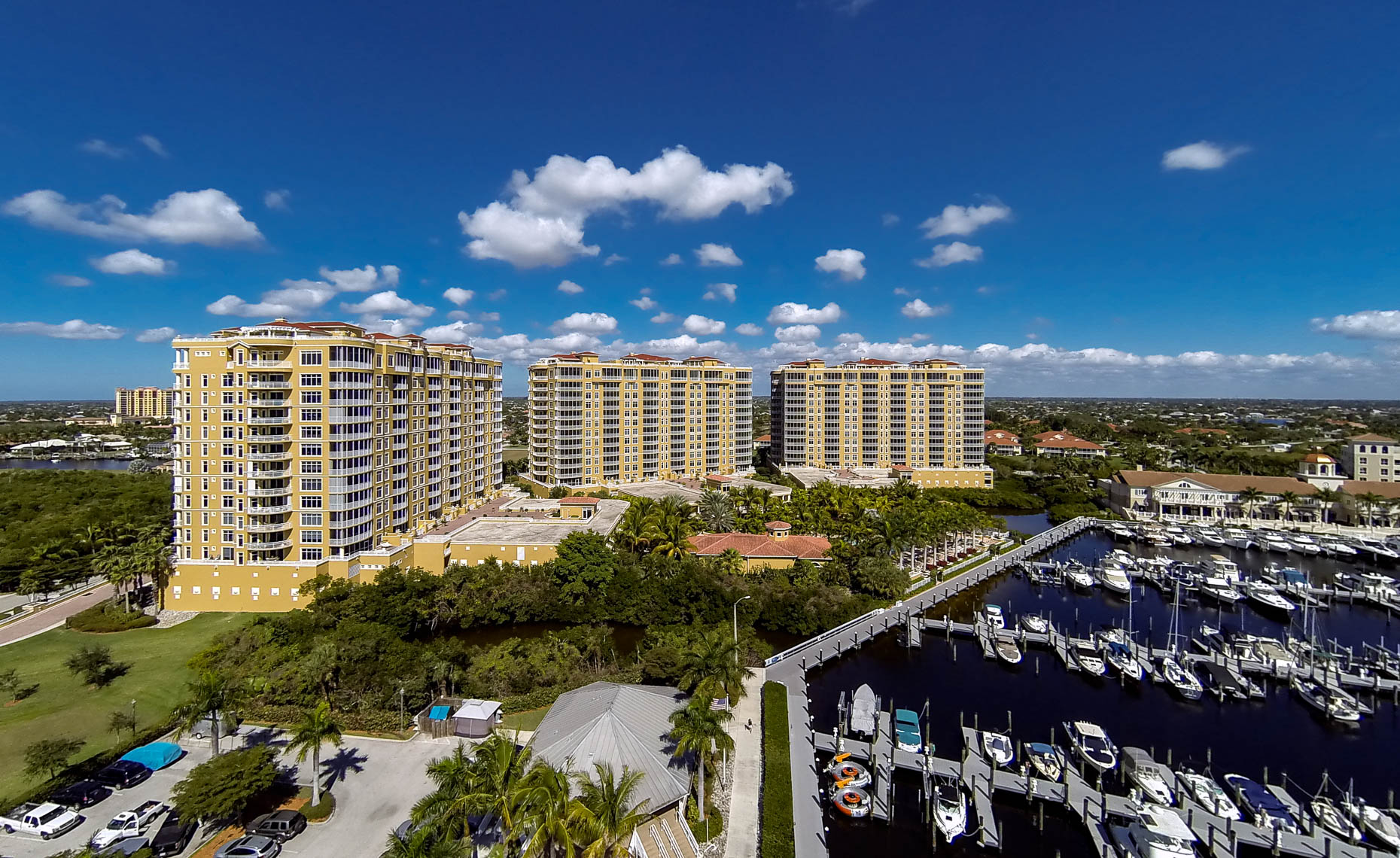 Aerial Highrise Condos  - Mark Borosch Photography - Cape Coral, FL