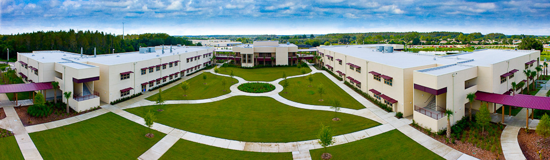 Aerial George Steinbrenner High School  - Mark Borosch Photography - Tampa, FL