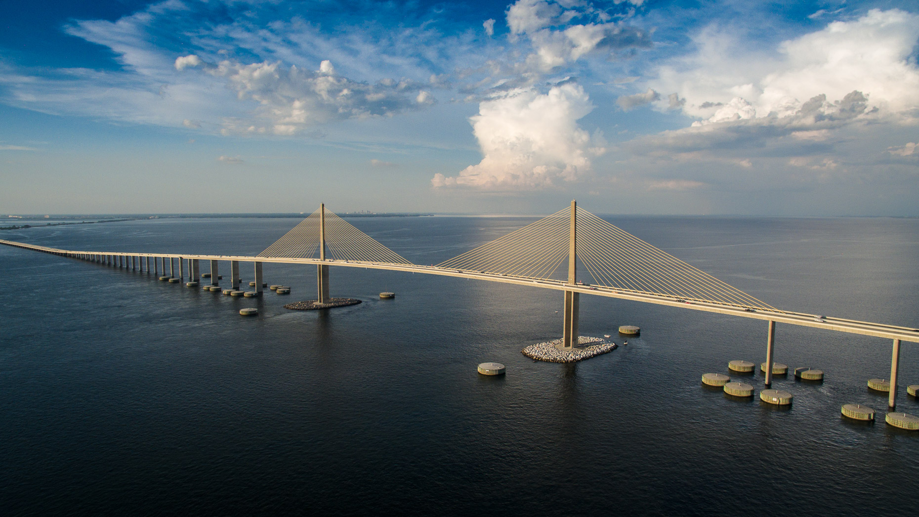 Aerial Skyway Bridge - Mark Borosch Photography - St. Petersburg, FL
