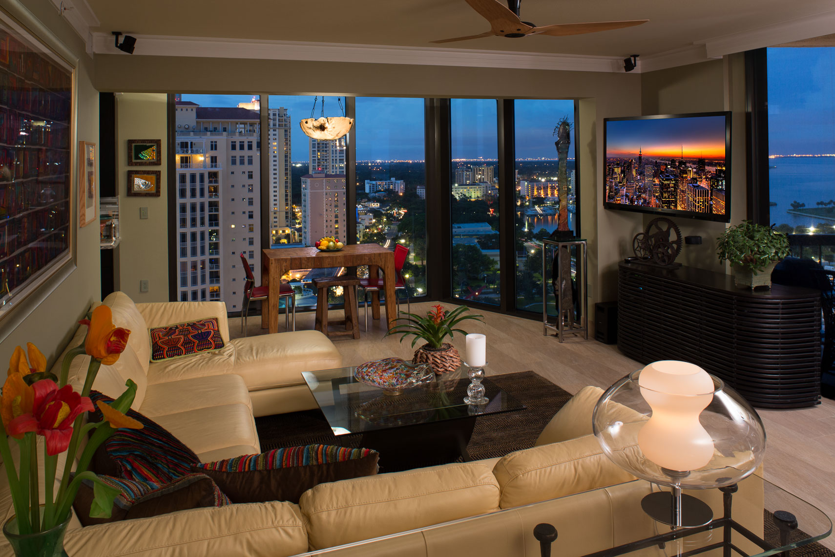 High Rise Contemporary Living - Mark Borosch Photography - St Pete, FL