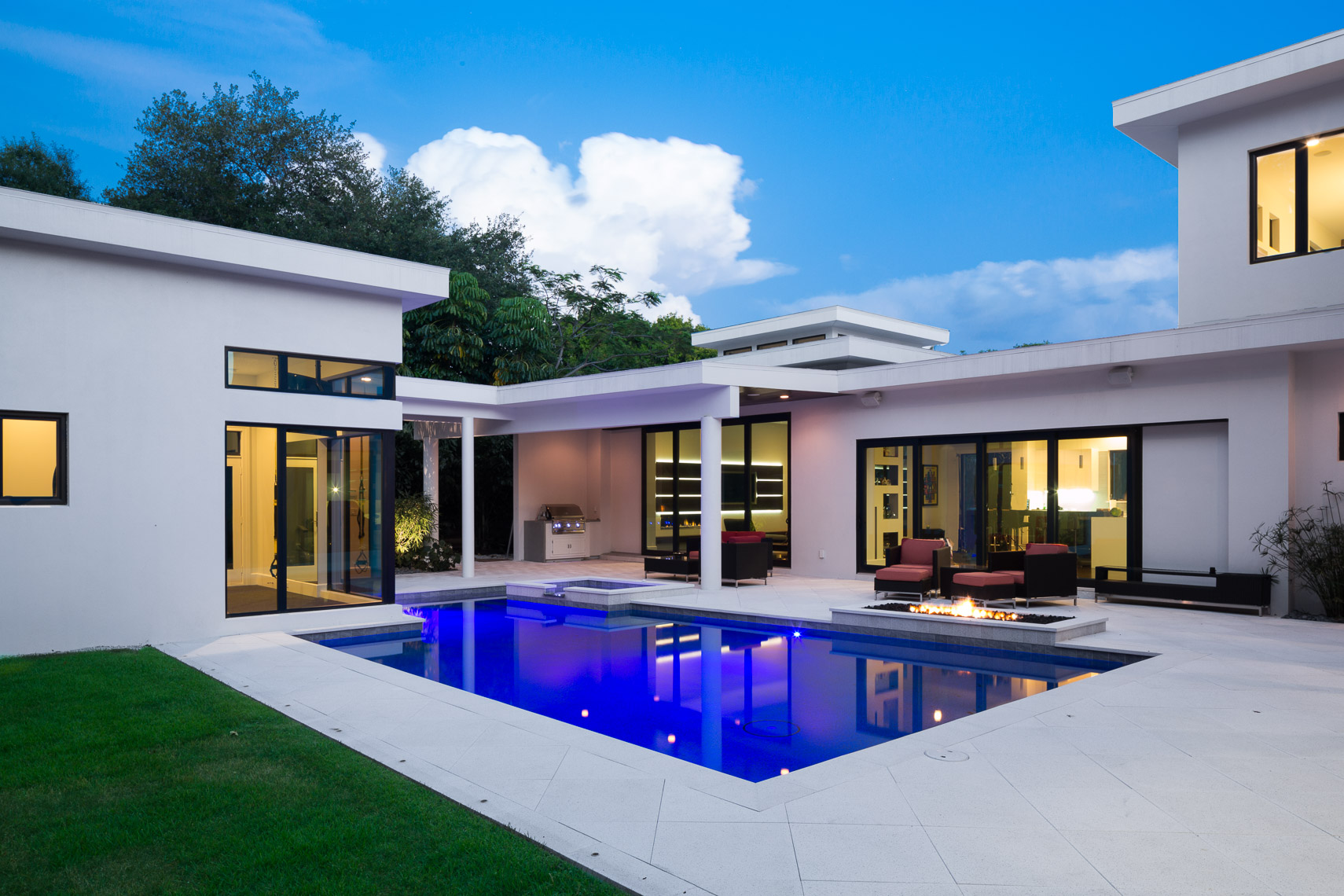 Modern Home - Mark Borosch Photography - Sarasota, FL
