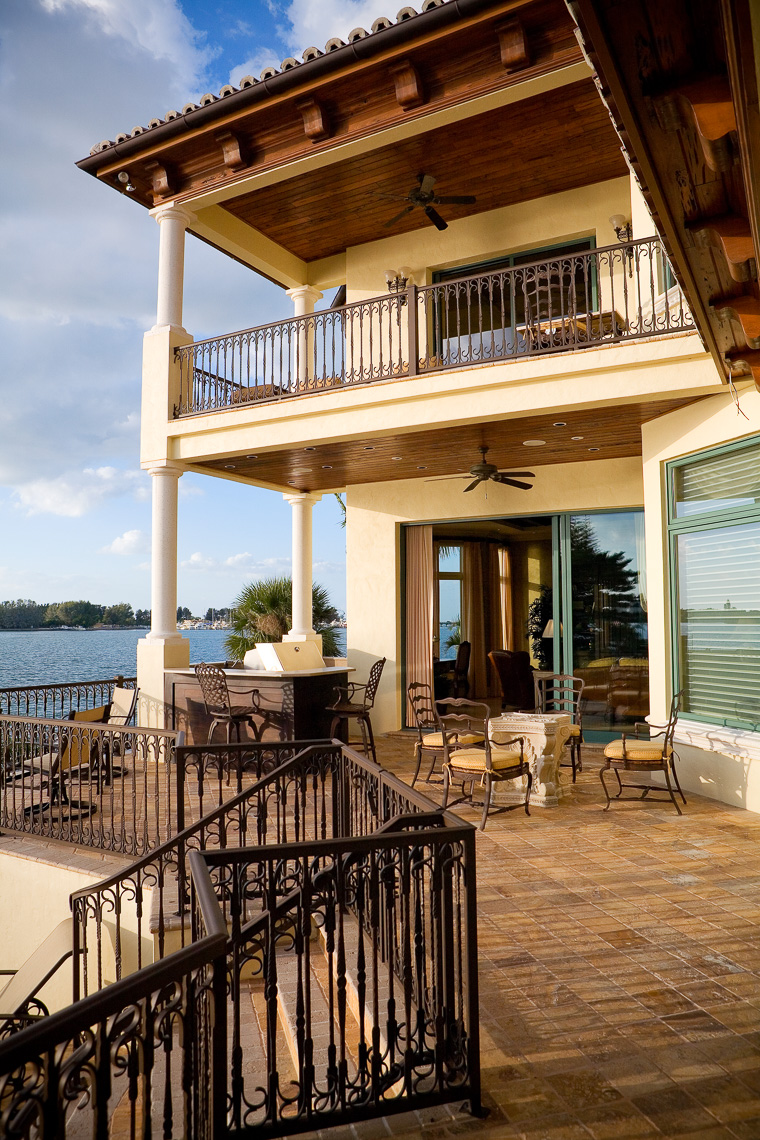 Water Front Mediterranean Home - Mark Borosch Photography - Bird Key, FL