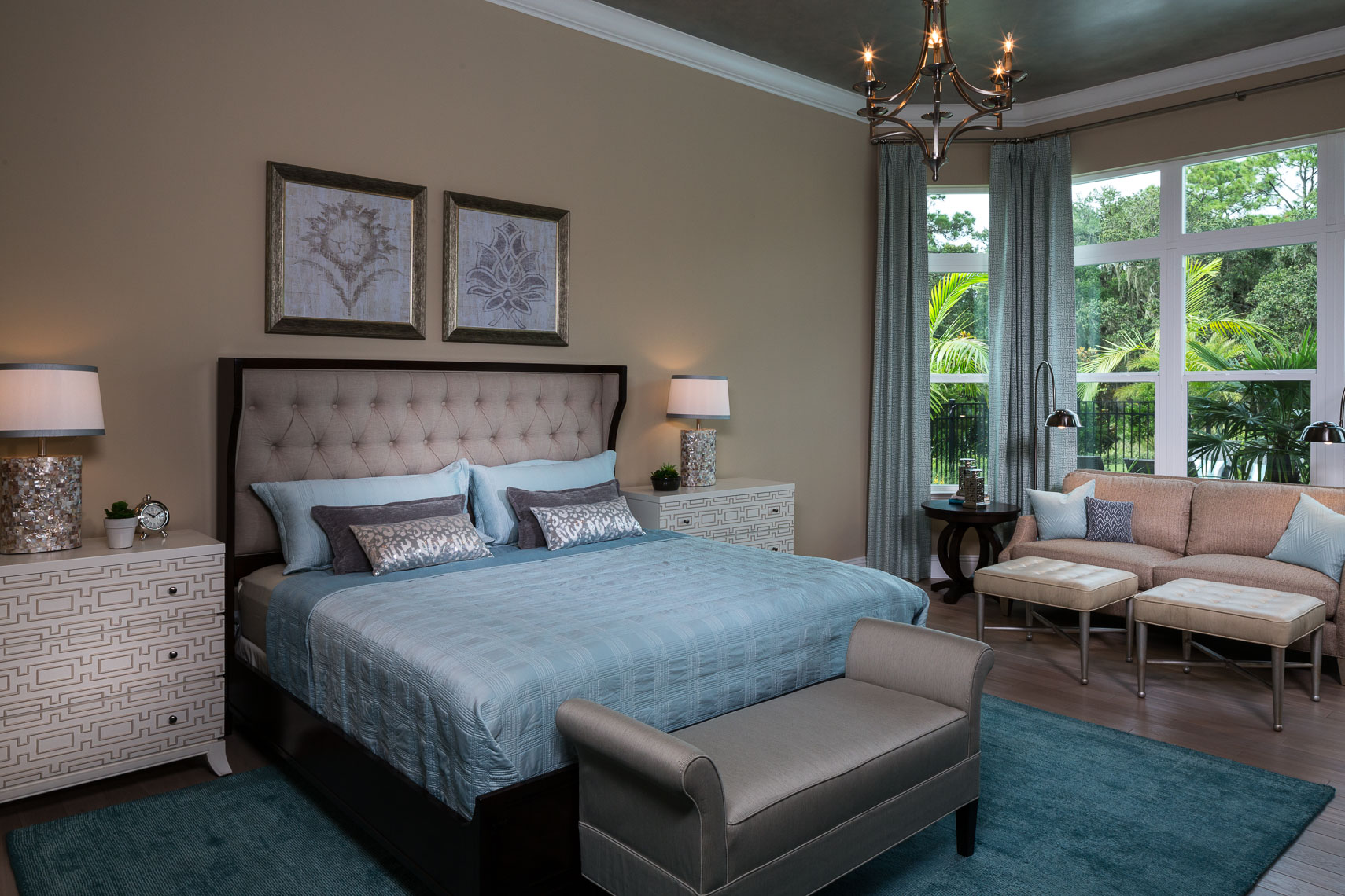 Contemporary Bedroom - Mark Borosch Photography - Lakewood Ranch, FL